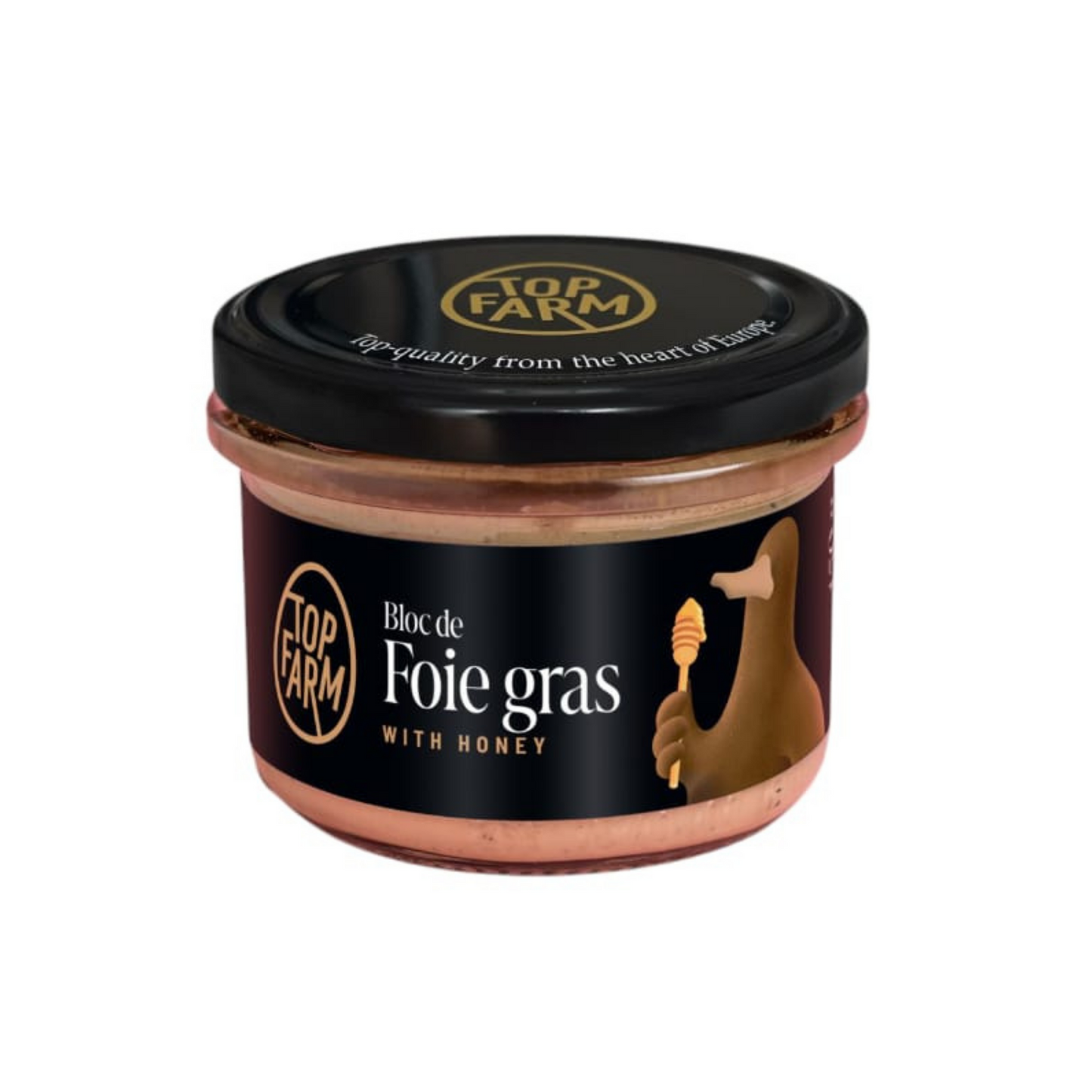 Top Farm Bloc De Foie Gras with honey