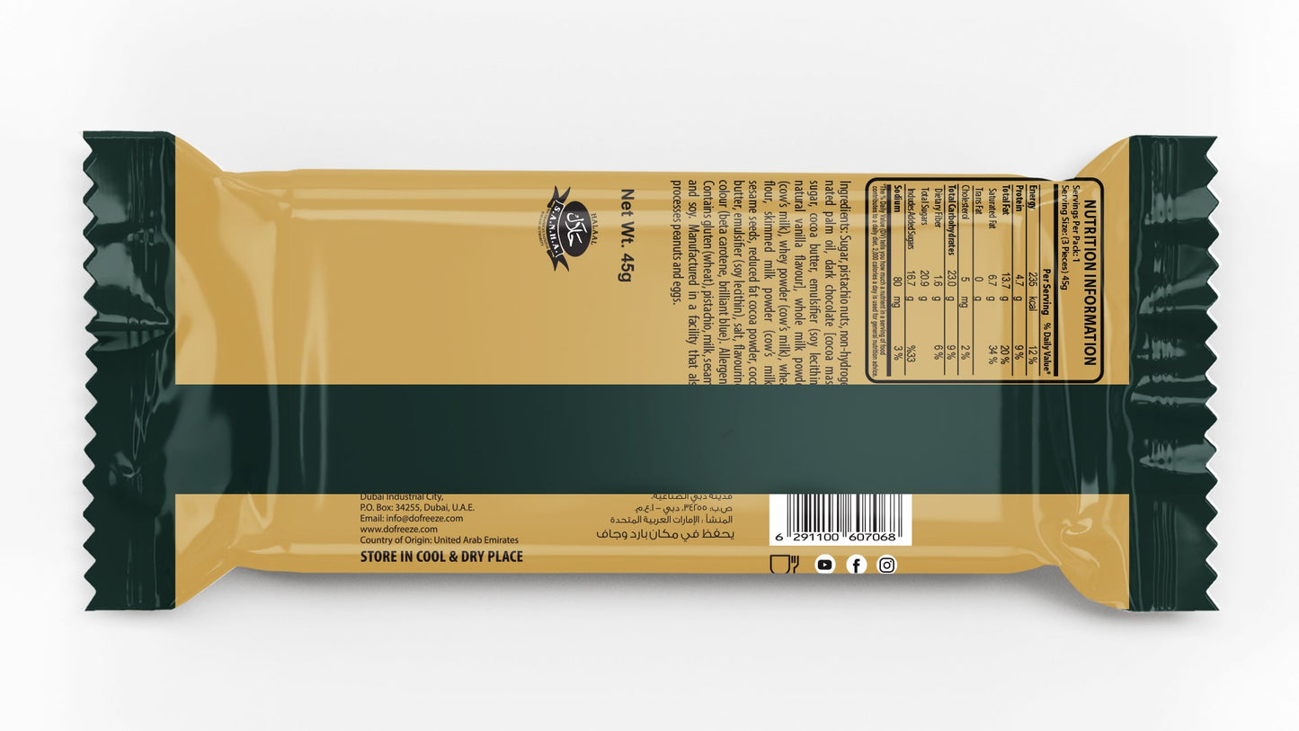 Flair Dubai Chocolate Pistachio Kunafa Pralines 45g