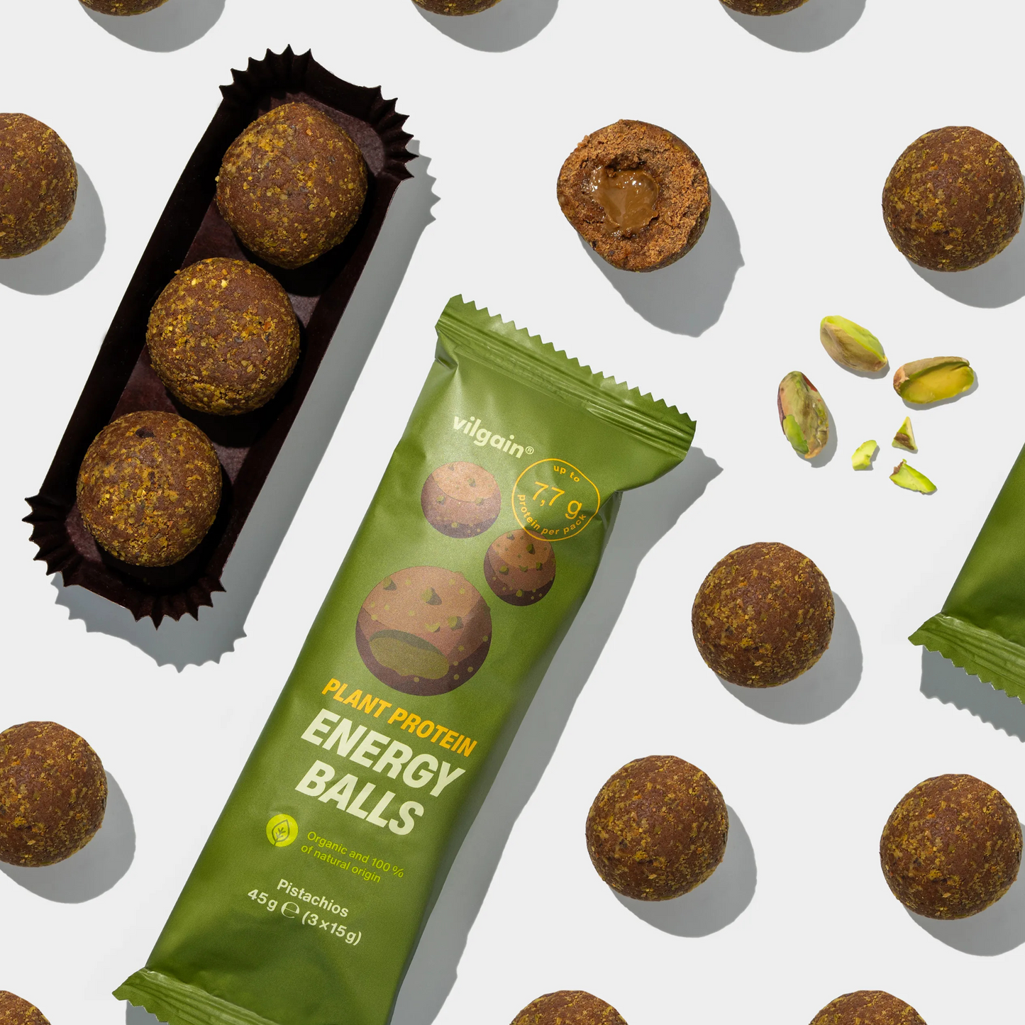 Vilgain Organic Plant Protein Energy Ball