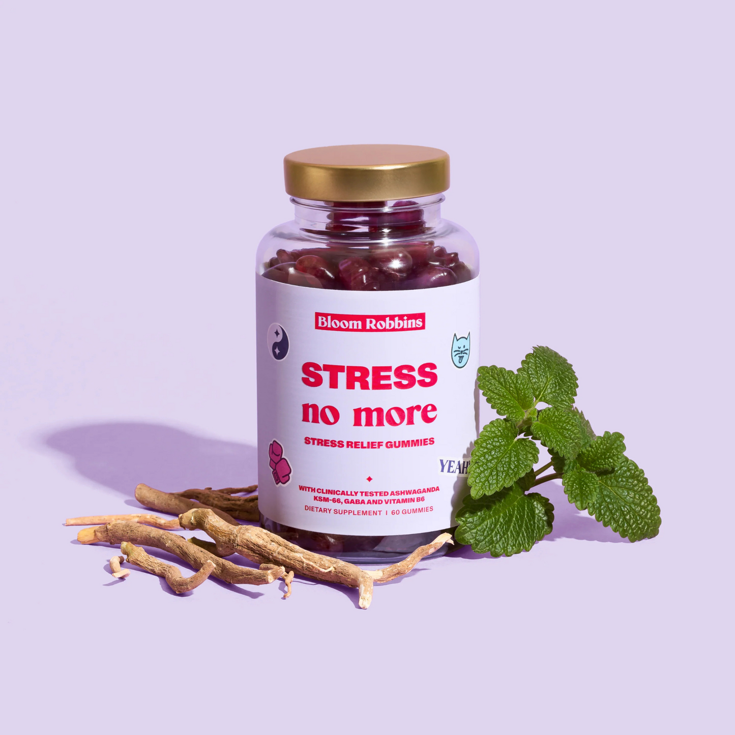Bloom Robbins Stress relief gummies