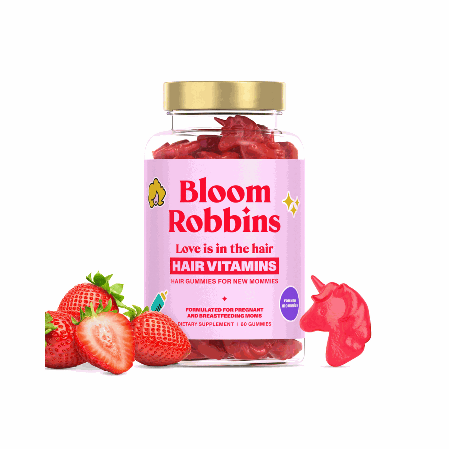 Bloom Robbins Hair Vitamin Gummies