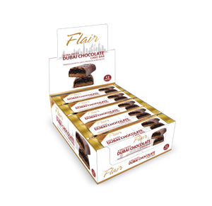 Flair Dubai Ajwa Dates Chocolate Cake Bar - 12pcs Box (480gm)