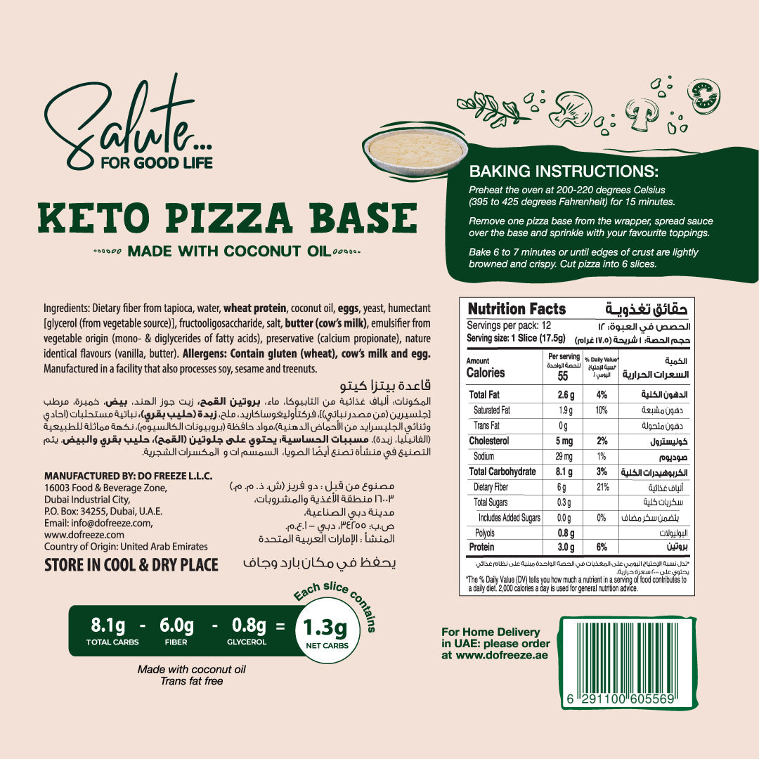 Befit Keto Pizza Base + Keto Bread Loaves (Limited Time Bundle)
