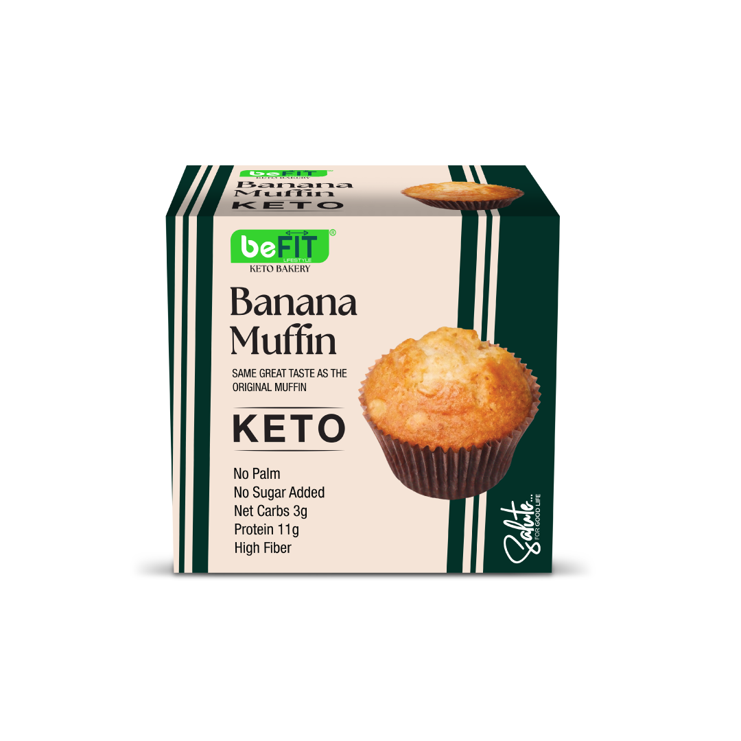 Befit Keto Banana Muffin - 60gm