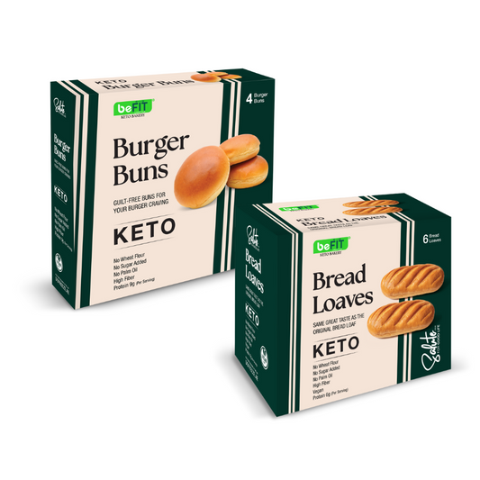 Befit Keto Burger Bun + Keto Bread Loaves (Limited Time Bundle)