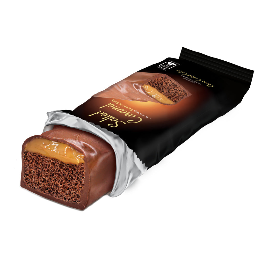 Eurocake Choco Coated Cake - Salted Caramel