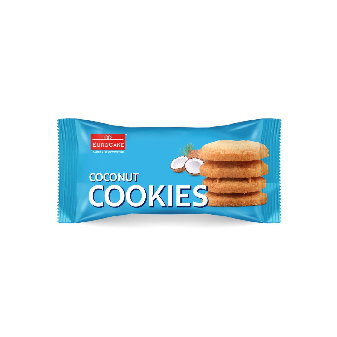 Eurocake Coconut Cookies (12 Pcs per Box)