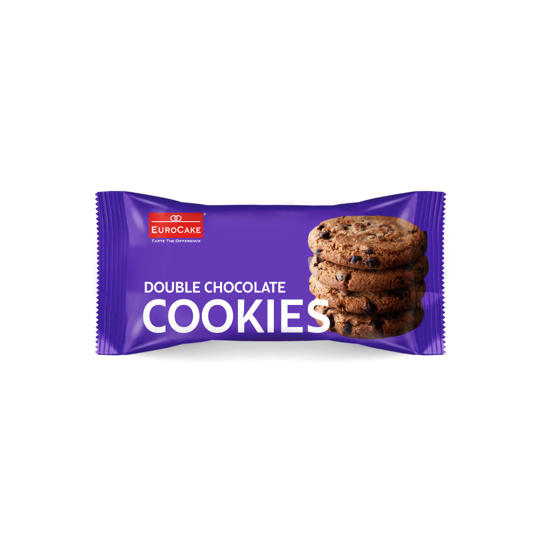 Eurocake Double Chocolate Chip Cookies (12 Pcs per Box)