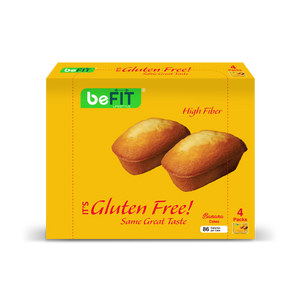 beFIT Gluten-Free Cake Banana - 4pcs Box (184gm)