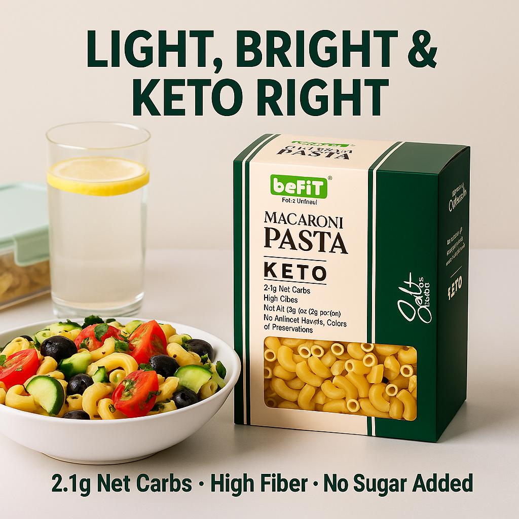Befit Macaroni Keto Pasta - 200gm