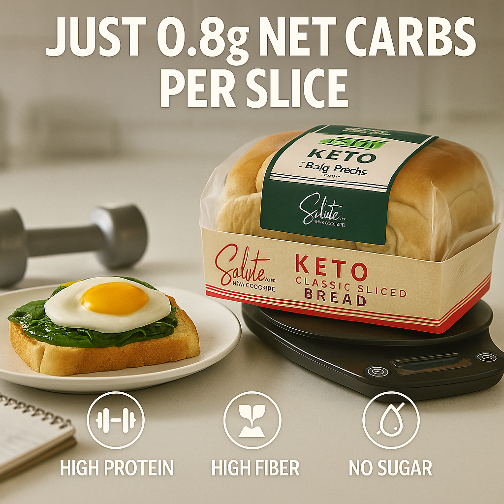 Befit Keto Classic Sliced Bread 190gm