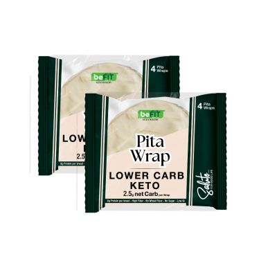 BeFit Pita Wrap Lower Carb Keto 240gm 2pc @15% Off