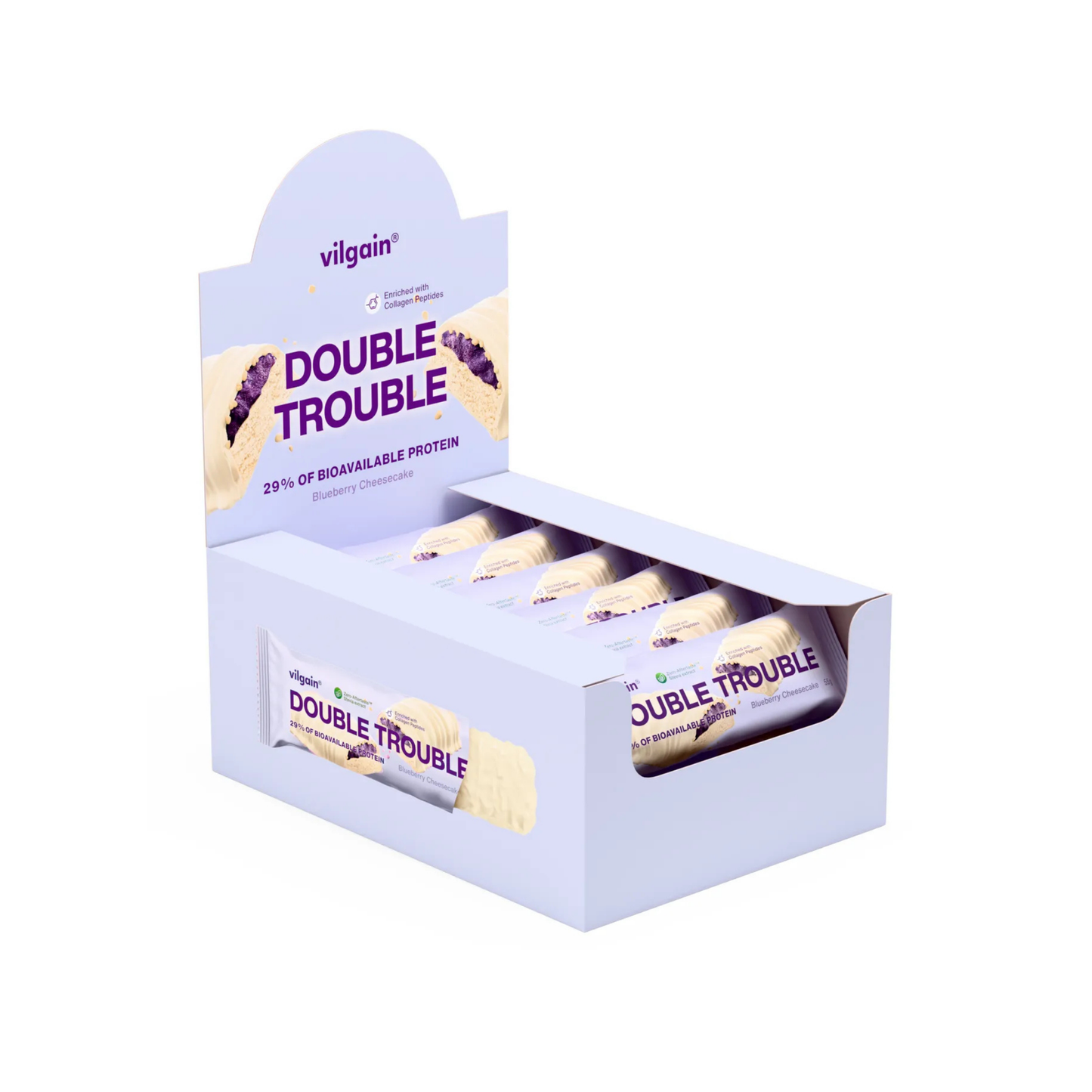 Vilgain Double Trouble Protein Bar