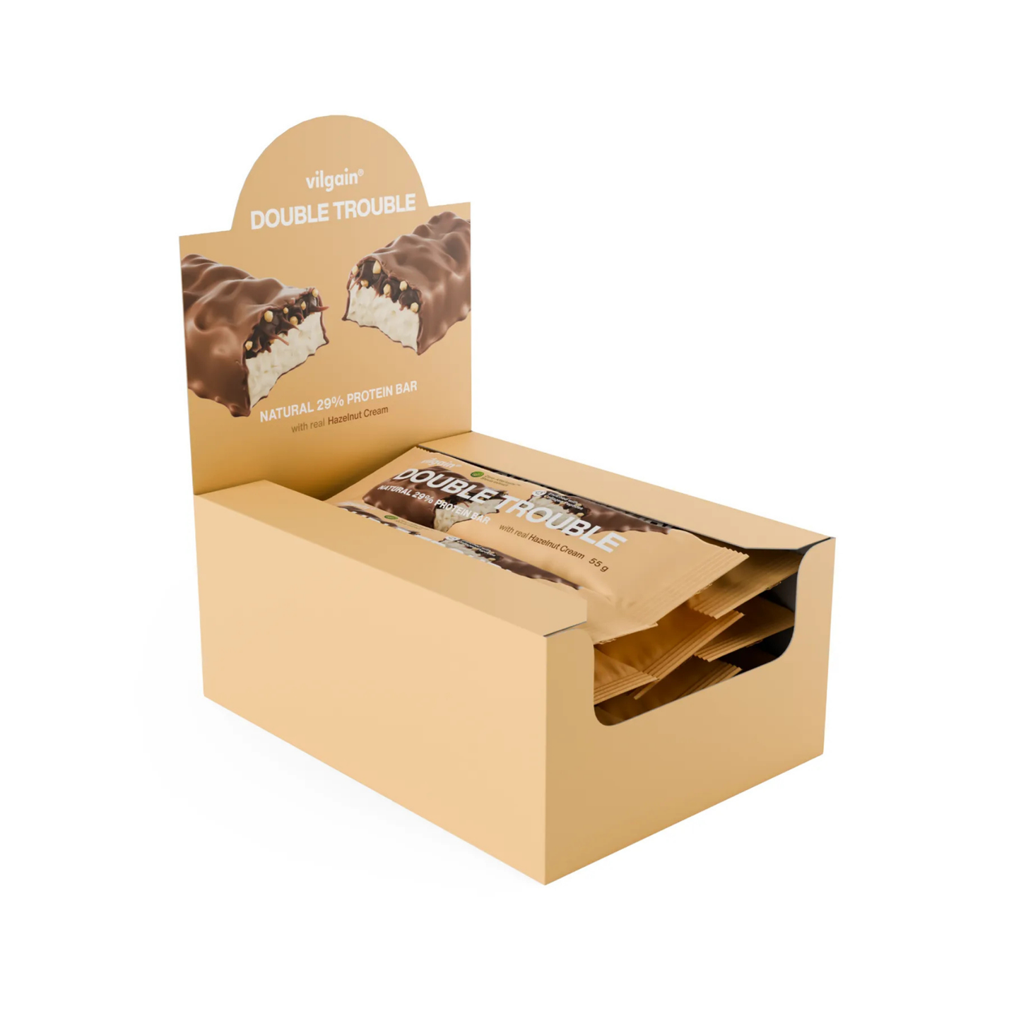 Vilgain Double Trouble Protein Bar